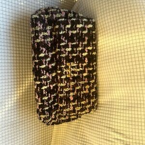 Tory Burch tweed crossbody bag. Gently used